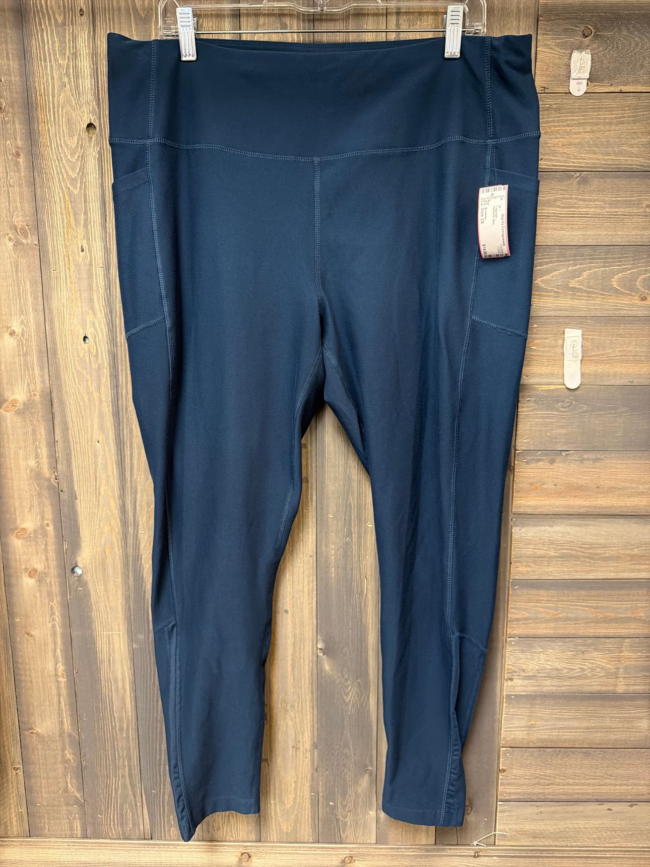 Women's Size 2X Mondetta Blue Leggings