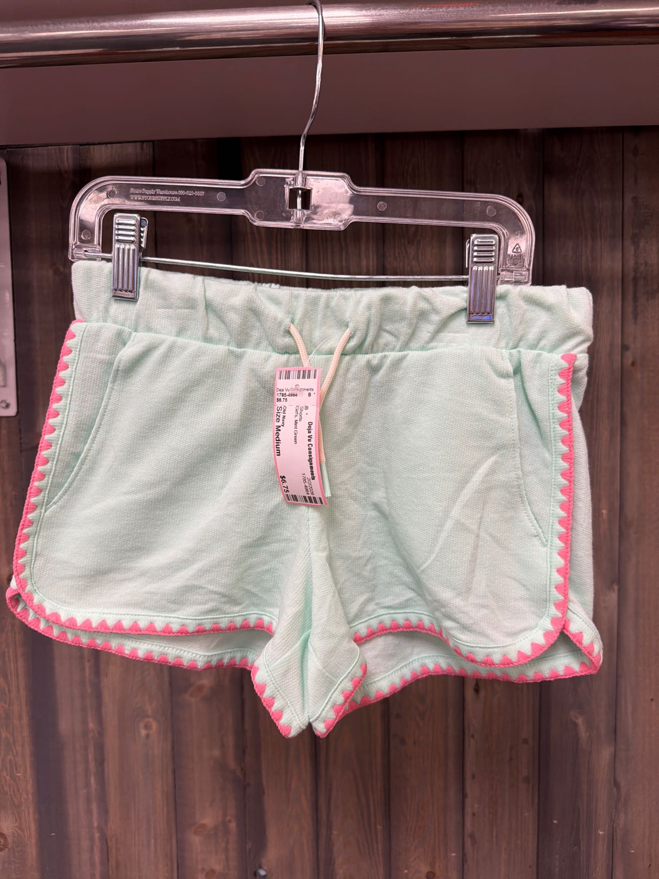 Girl's Size Medium Old Navy Mint Green Shorts