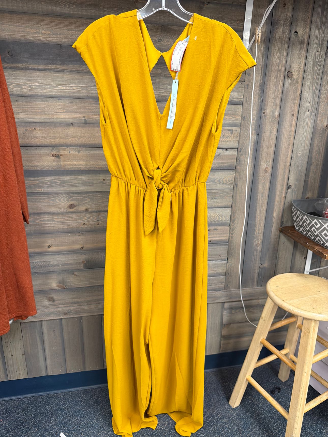 Women's Size Large She & Sky Yellow Romper