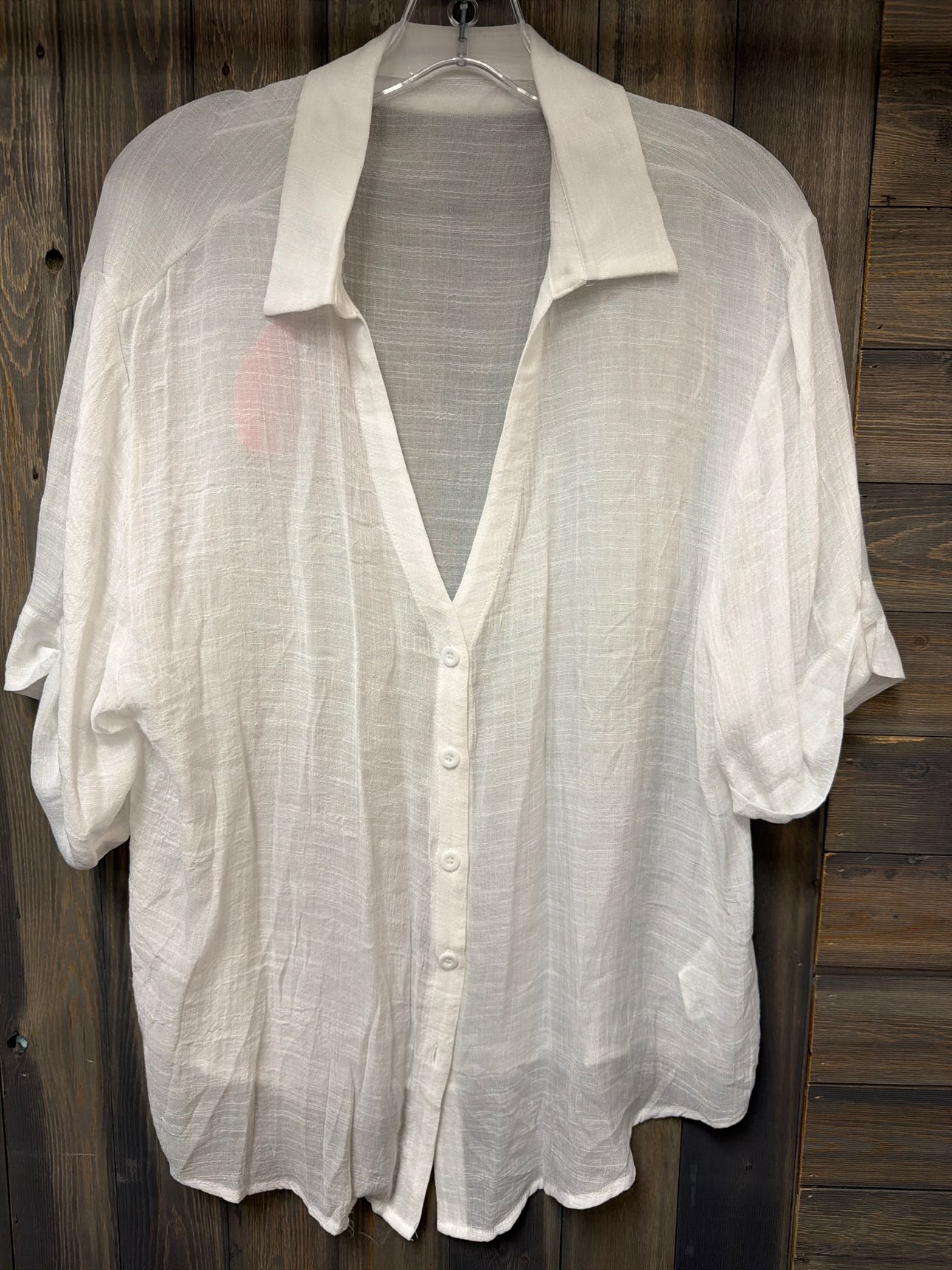 Women's Size Large White Top