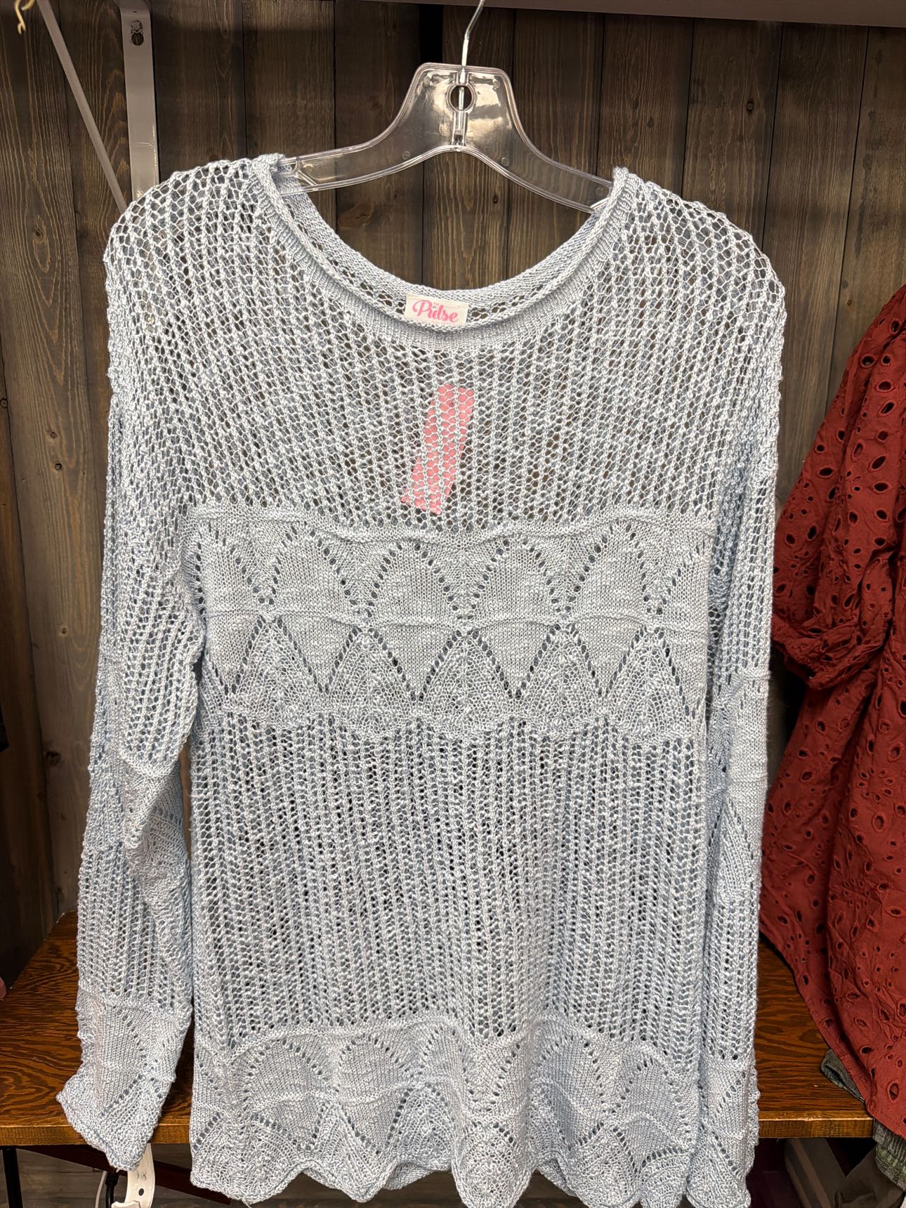 Women's Size M/L Pulse Blue Sweater