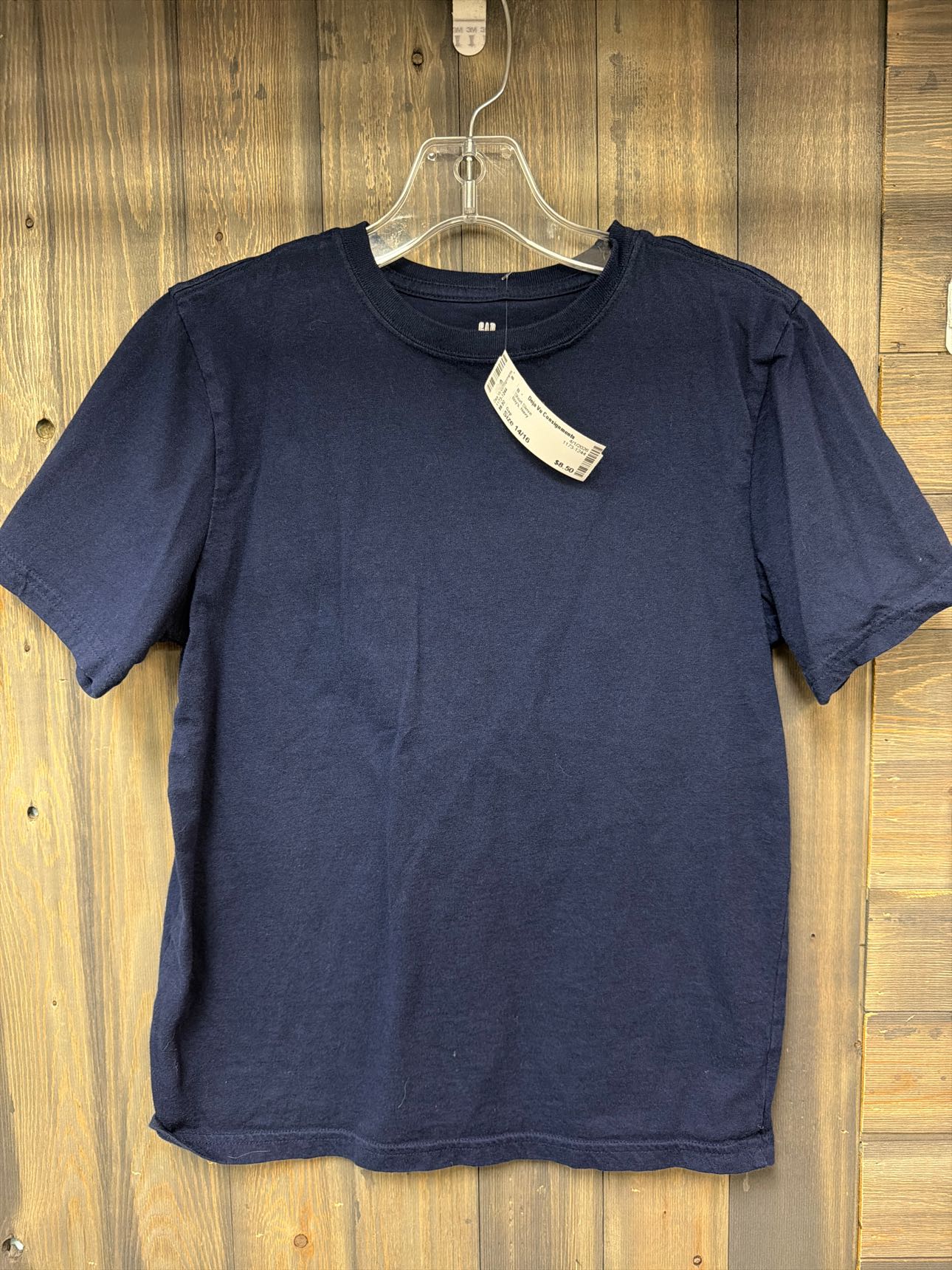 Boy's Size 14/16 Gap Navy Short Sleve