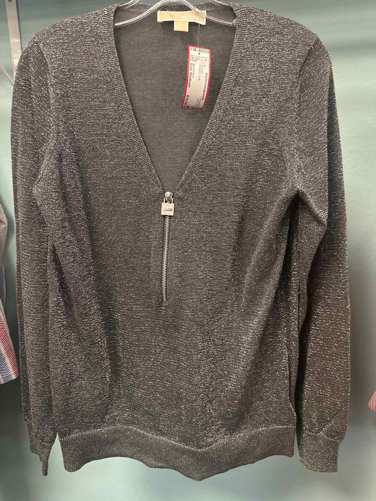 Women's Size Medium Michael Kors Gray Sweater