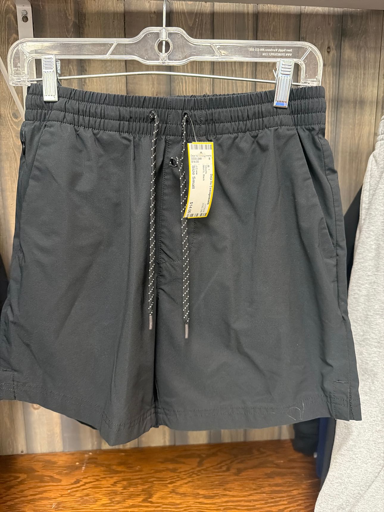 Men's Size Small J Crew Black Shorts