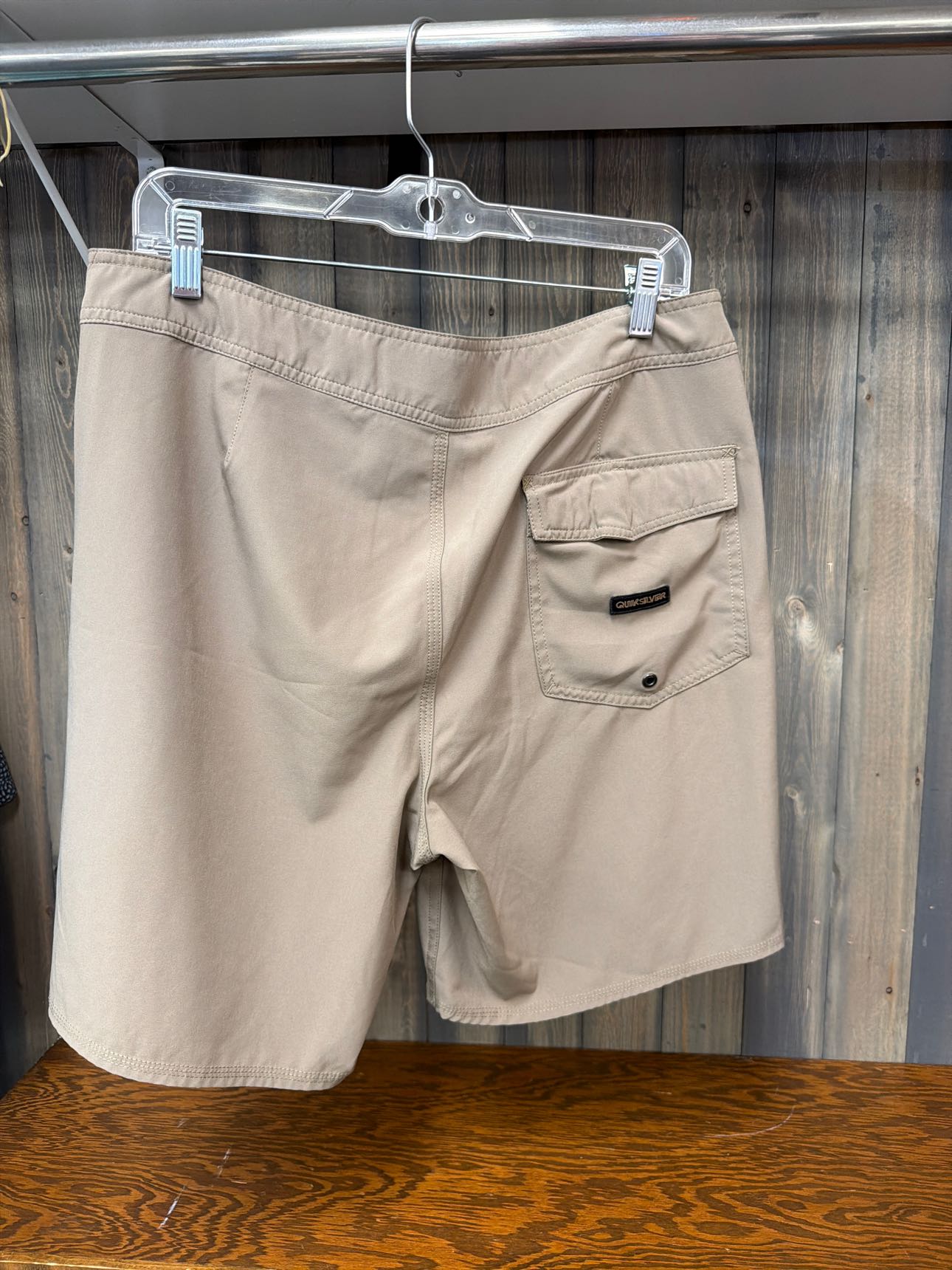 Men's Size 34 Quicksilver Brown Swim Trunks