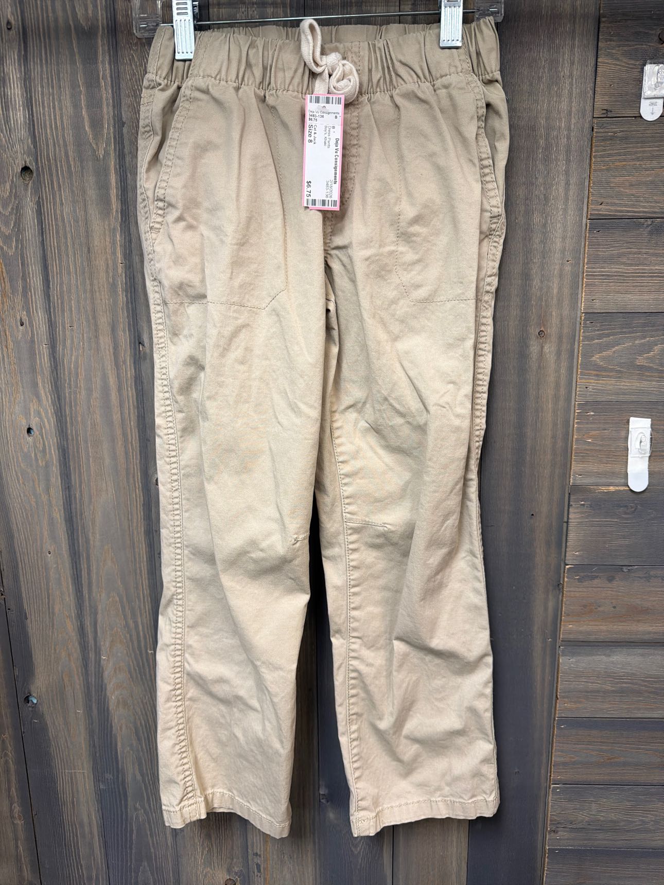 Boy's Size 8 Cat & Jack Khaki Dress Pants