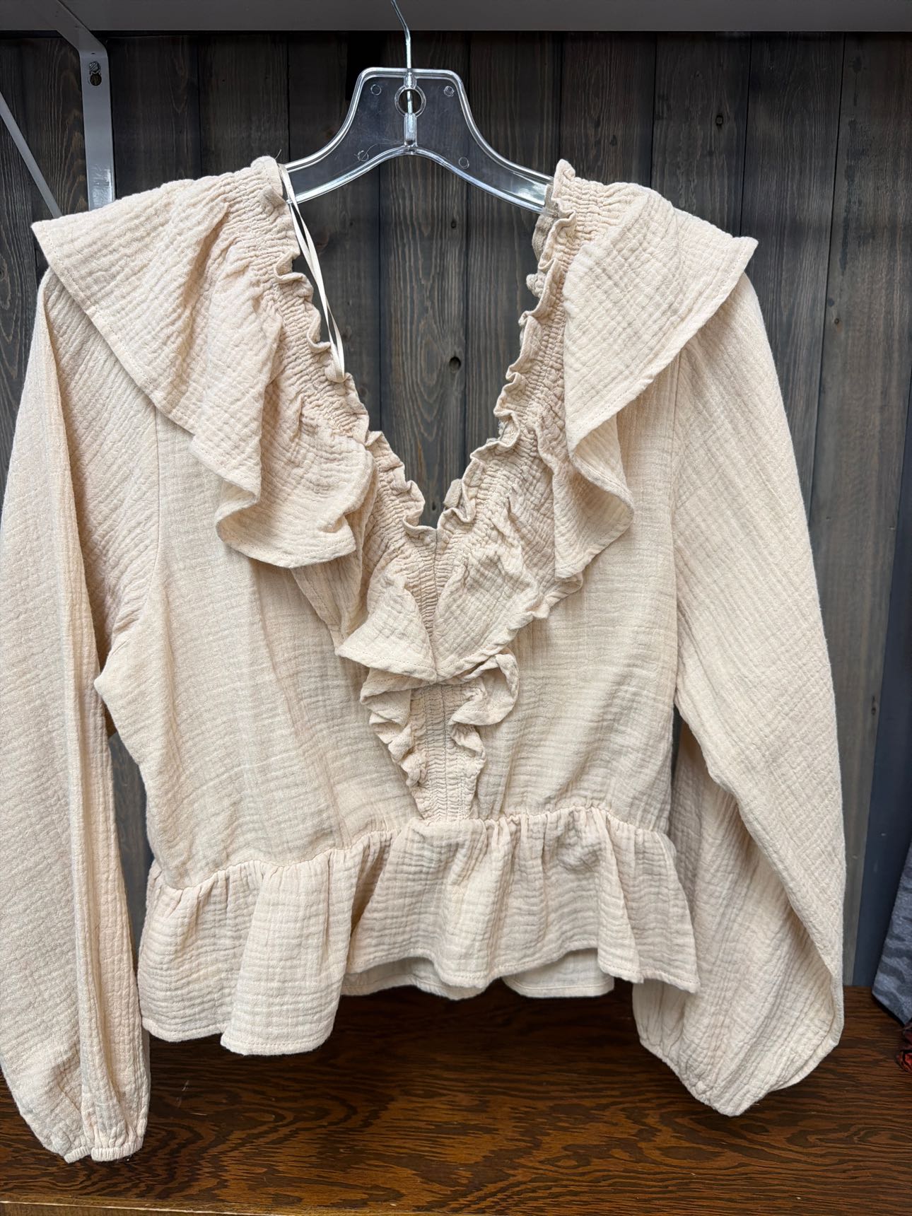 Junior's Size Large Lush Tan Tops