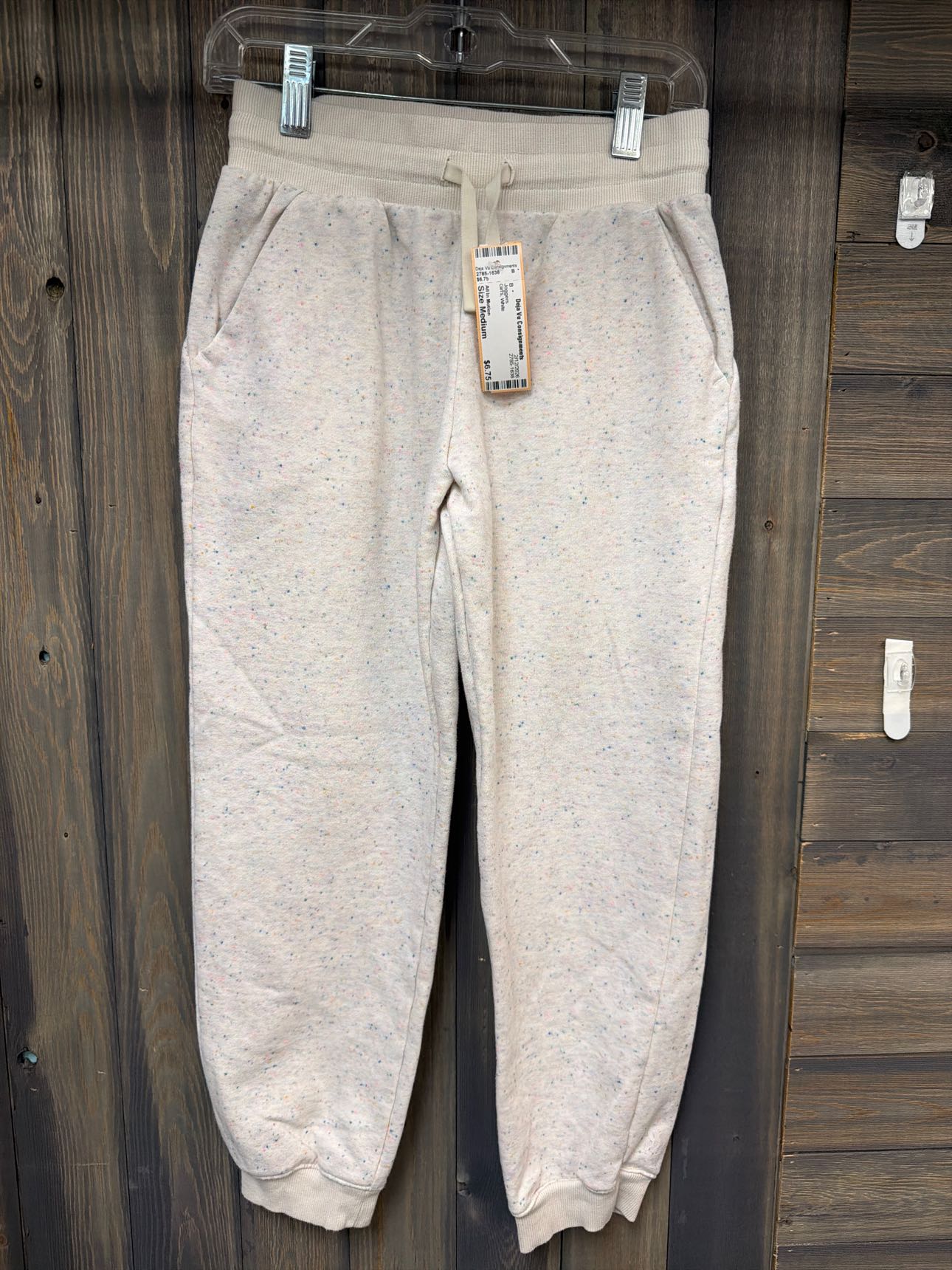 Girl's Size Medium All In Motion White Joggers