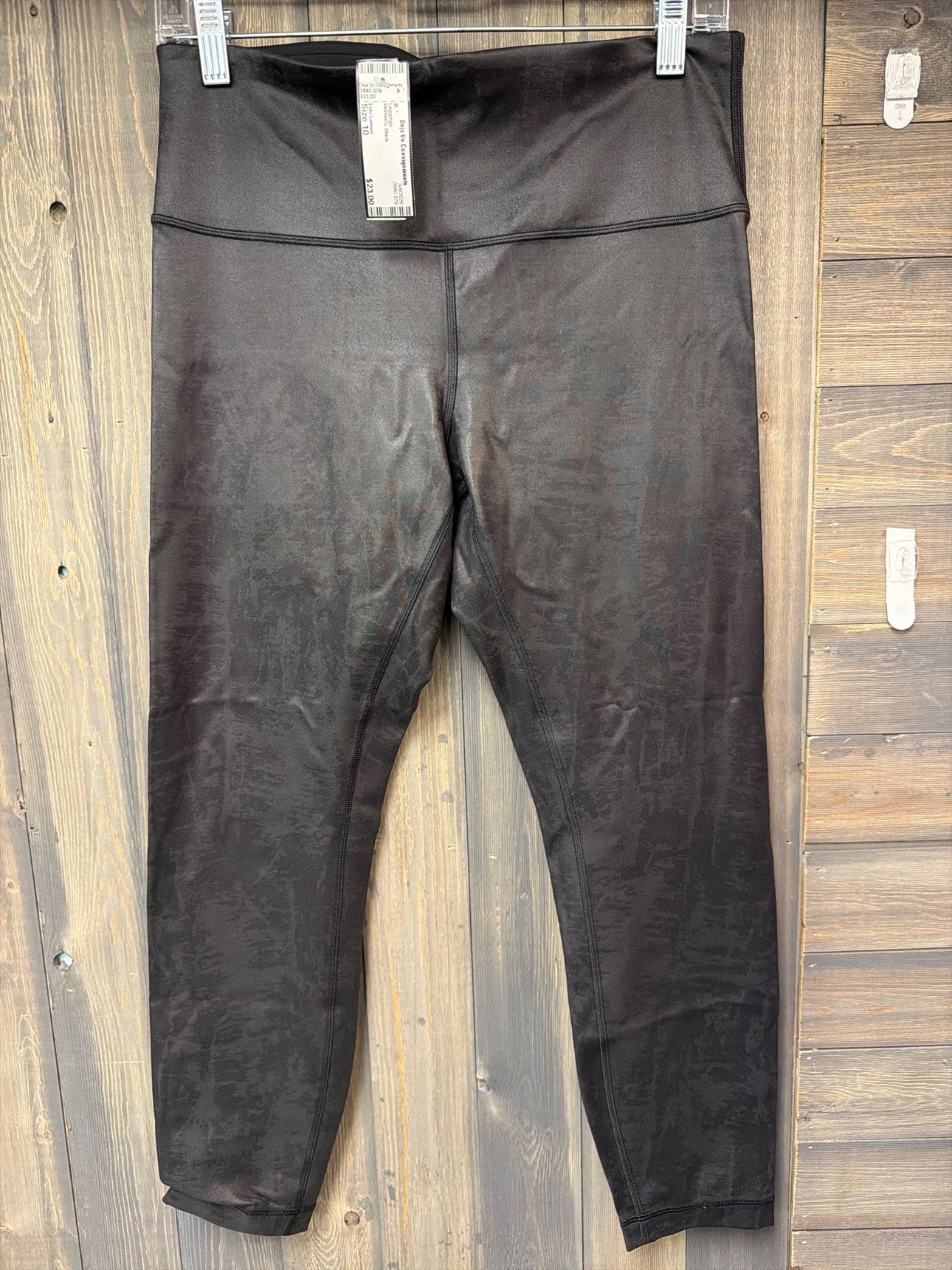 Women's Size 10 Lulu Lemon Black Leggings