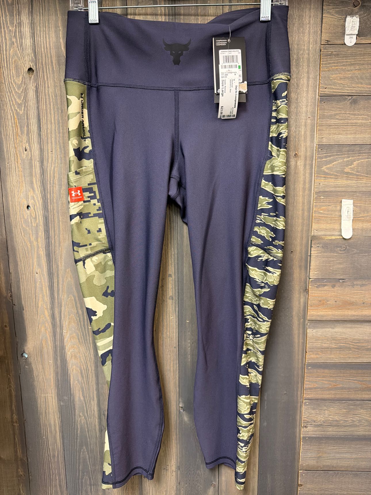Women's Size Large Under Armour Blue Workout