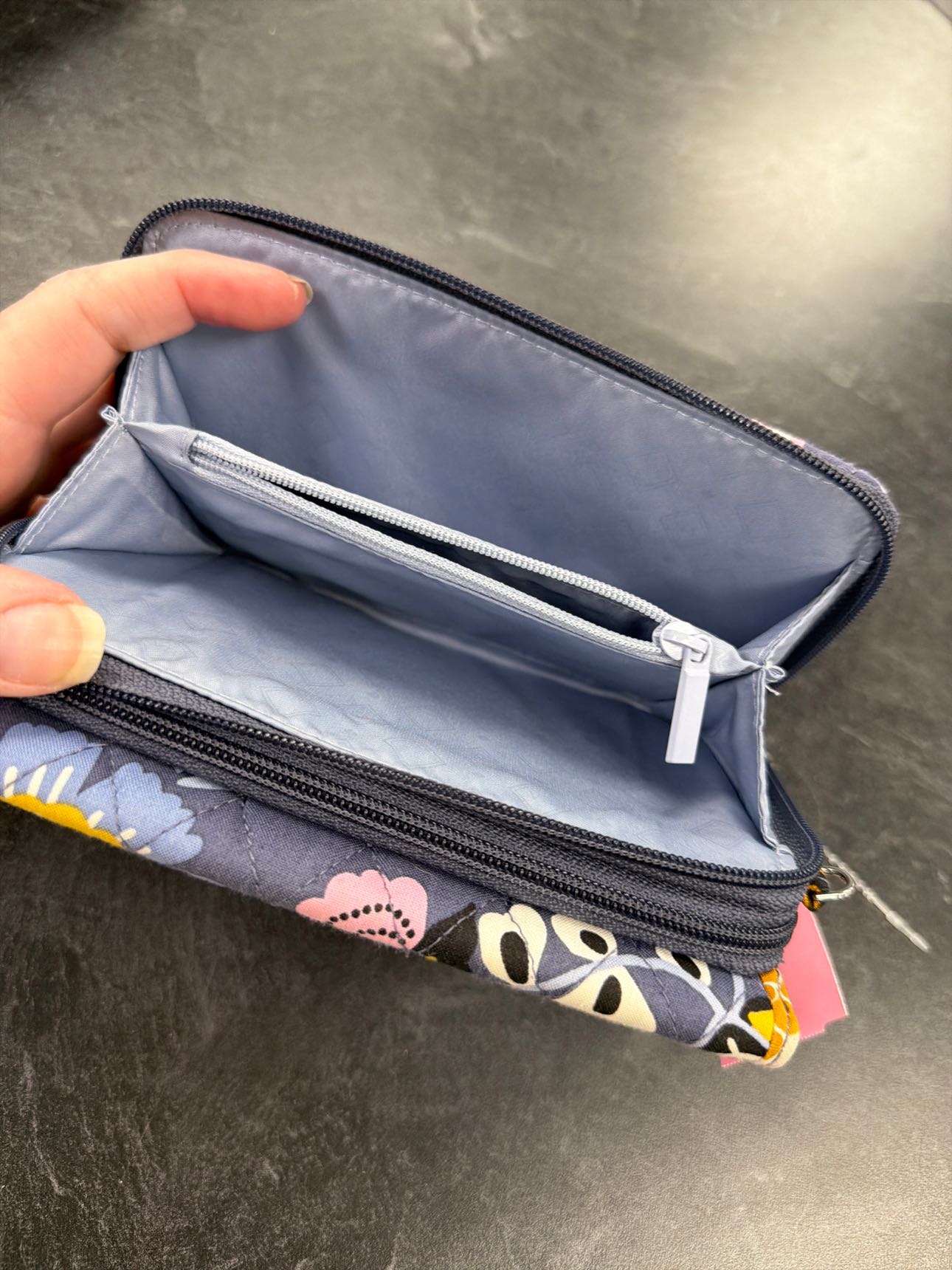 Women's Size X Vera Bradley Blue Wallet