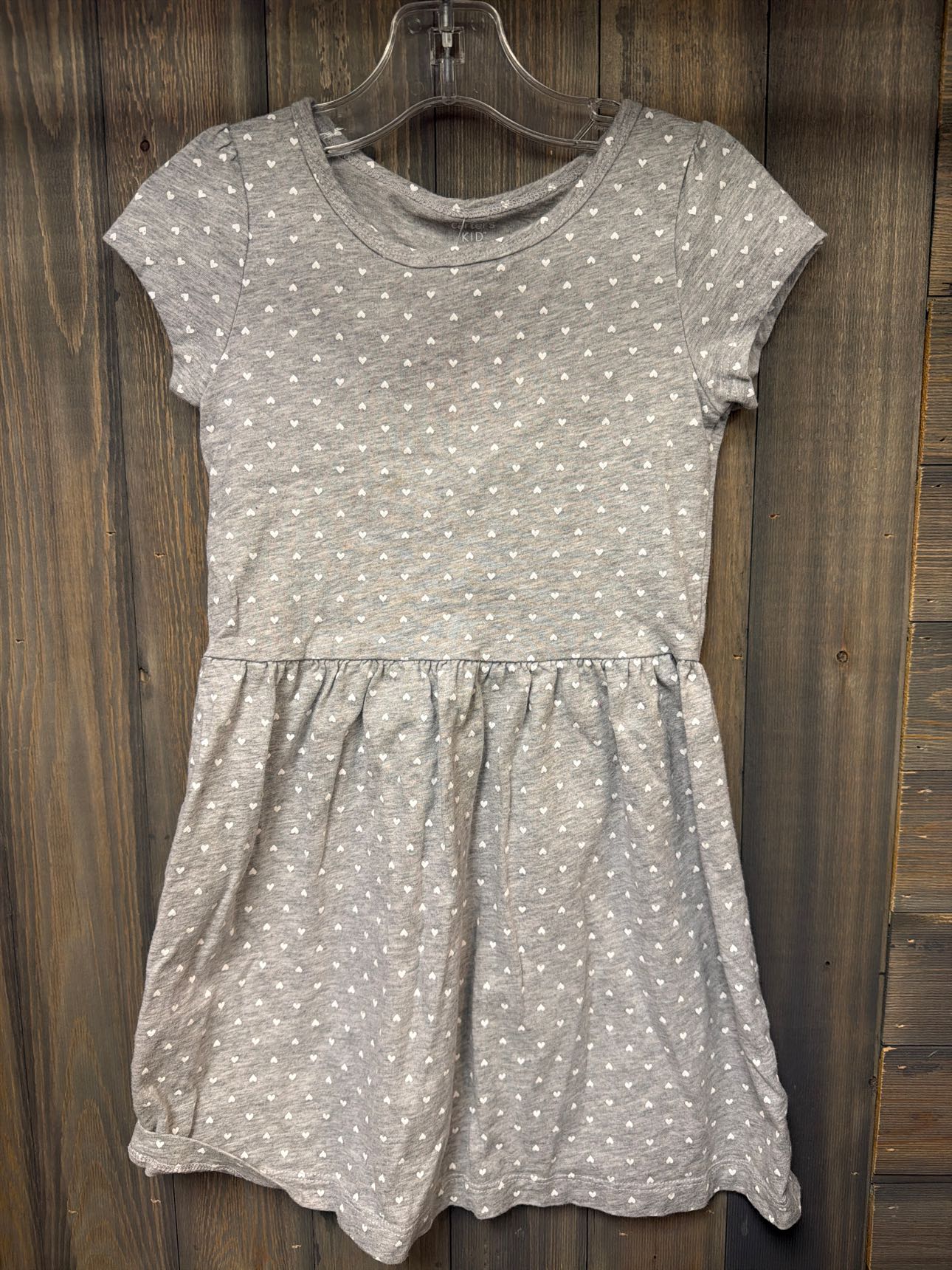 Girl's Size 6/6x Carters Gray Dress