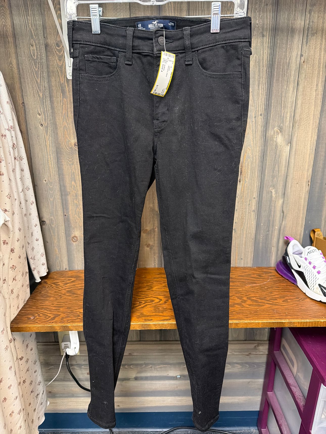 Women's Size 4 Hollister Black Jeans