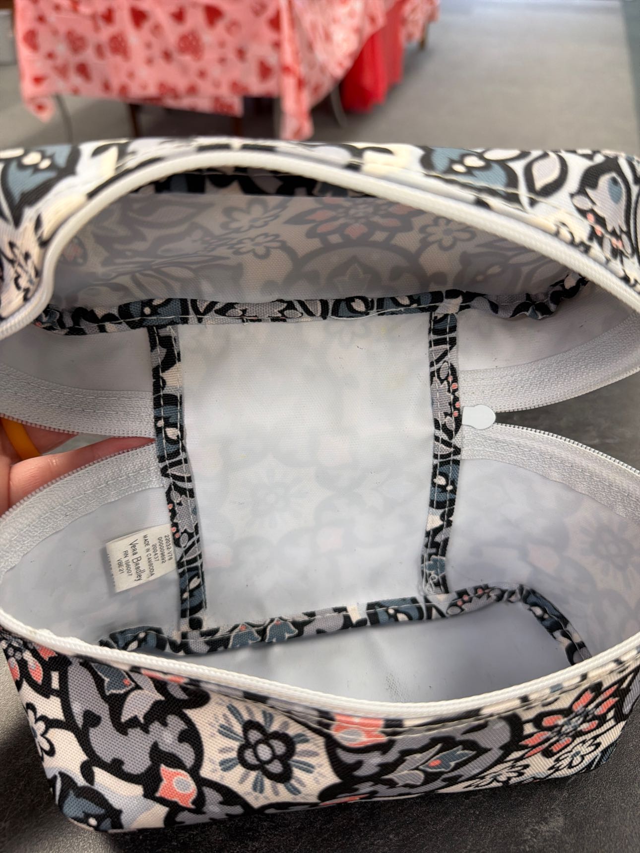 Women's Size X Vera Bradley Blue Pencil Case