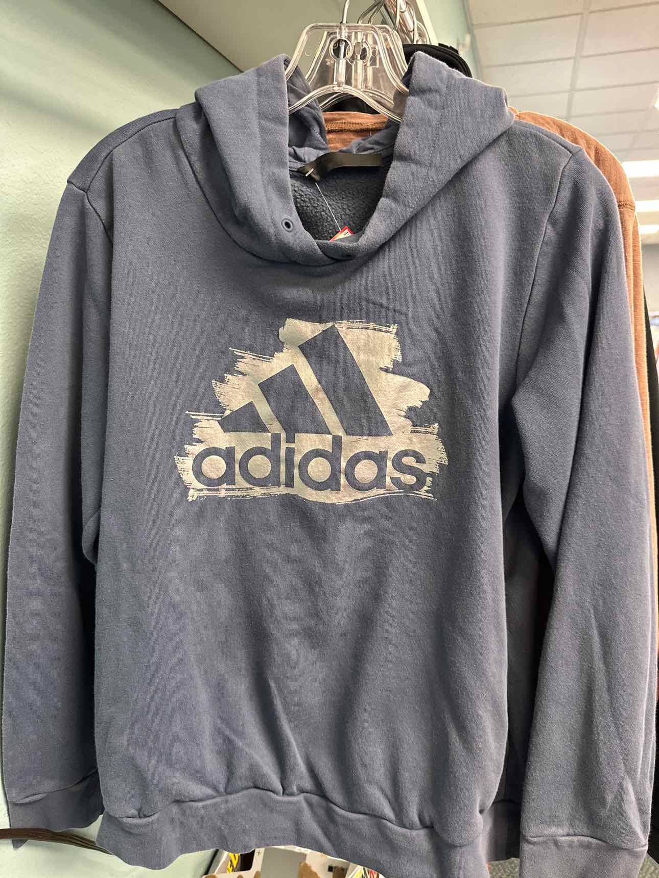 Men's Size Large Adidas Blue Sweatshirt