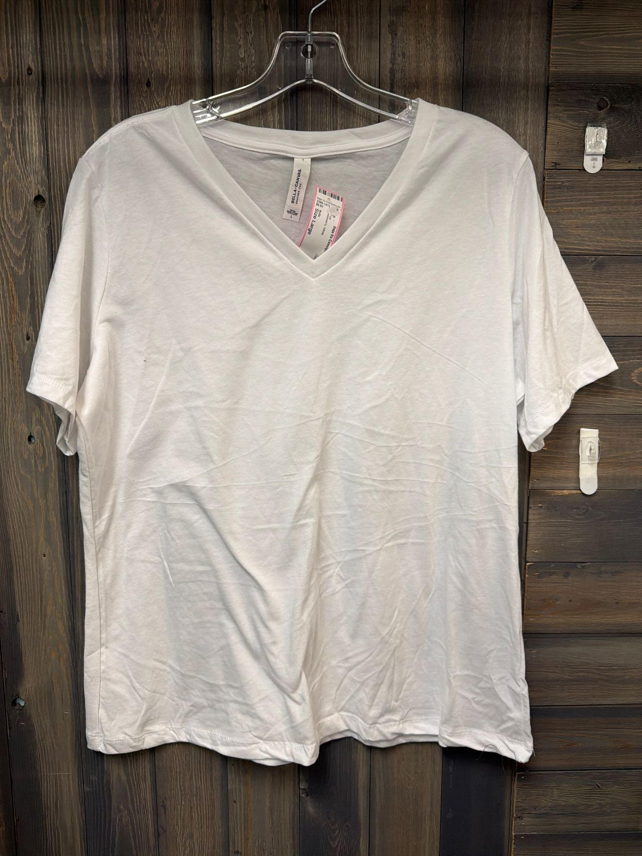 Women's Size Large Bella White Top
