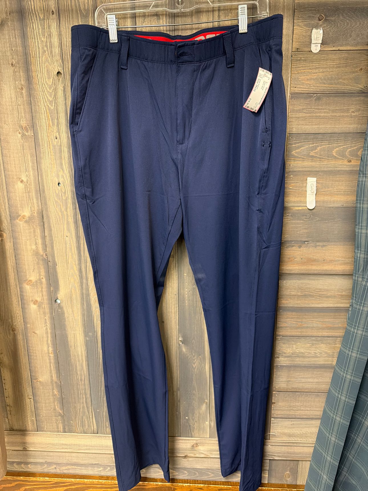 Men's Size 38x32 Under Armour Navy Dress Pants