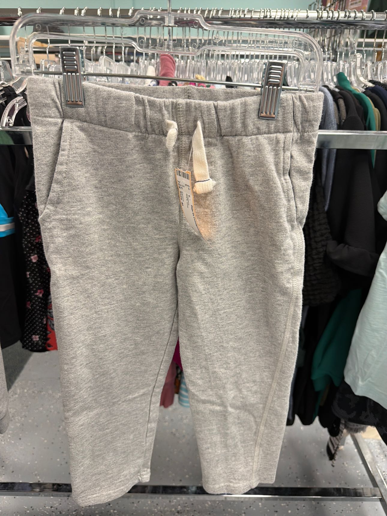 Boy's Size 4t Carters Gray Joggers