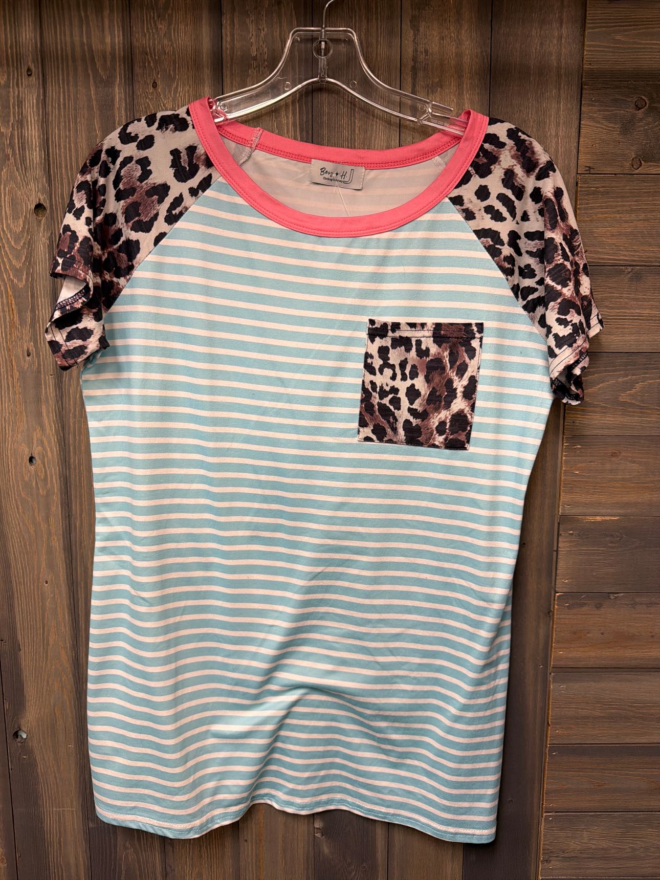 Women's Size Medium Bess & HJ Blue Top