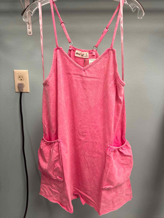 Size Medium Very j Pink Overalls