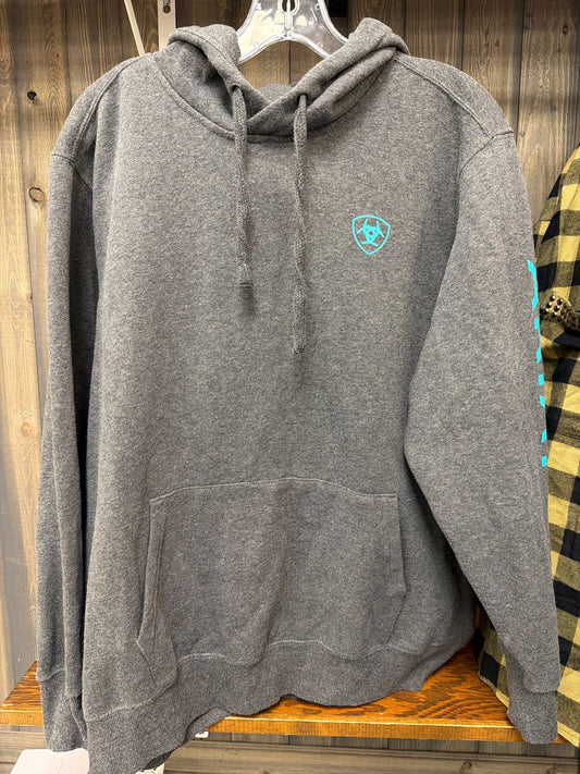 Men's Size XL Ariat Gray Sweatshirt