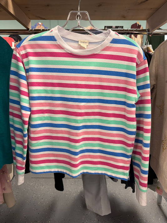 Girl's Size Large J Crew White Long Sleeve