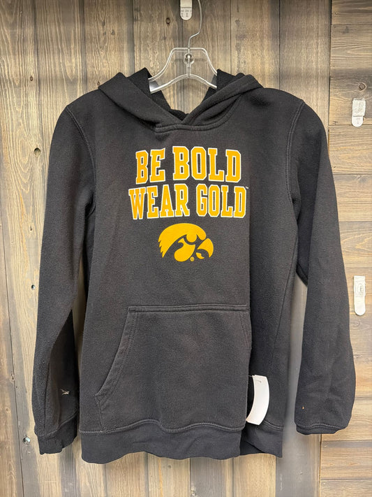 Boy's Size Large Iowa Hawkeye Black Sweatshirt