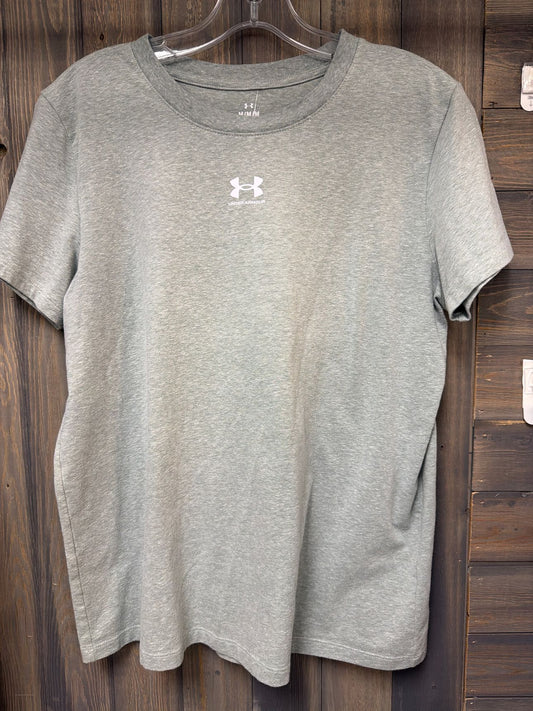 Women's Size Medium Under Armour Green Workout Top