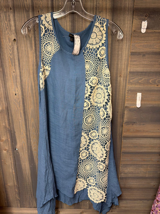 Women's Size L/XL coco & carmen Denim Dress