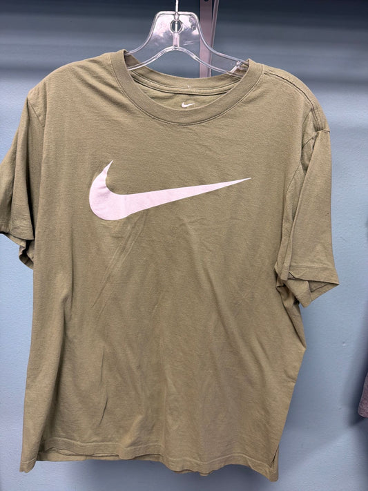 Men's Size Large Nike Green Short Sleeve