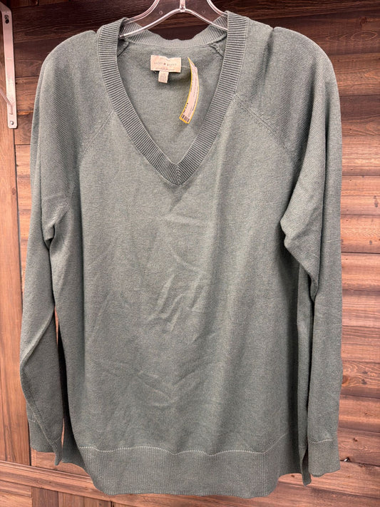 Women's Size Large Lucky Blue green Sweater