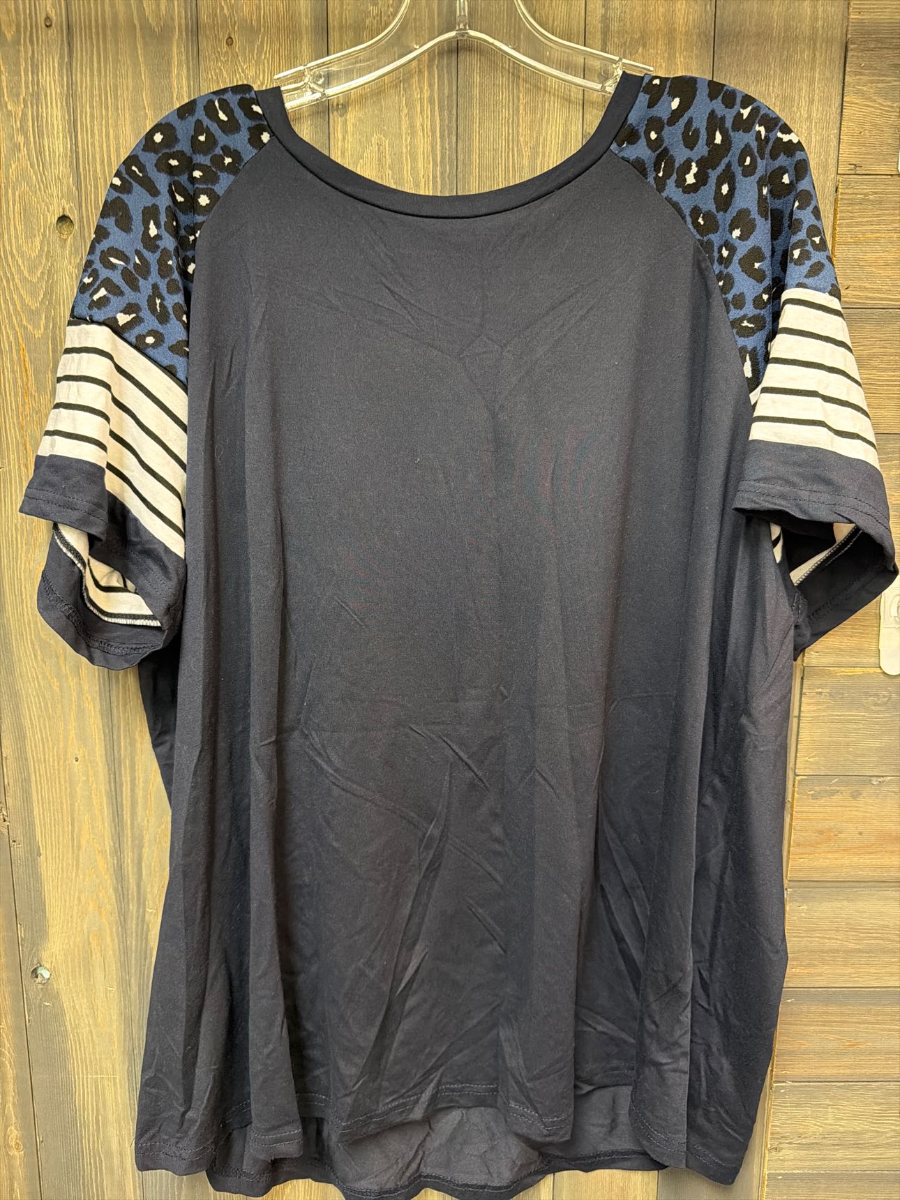 Women's Size 4x Emory Rose Navy Top