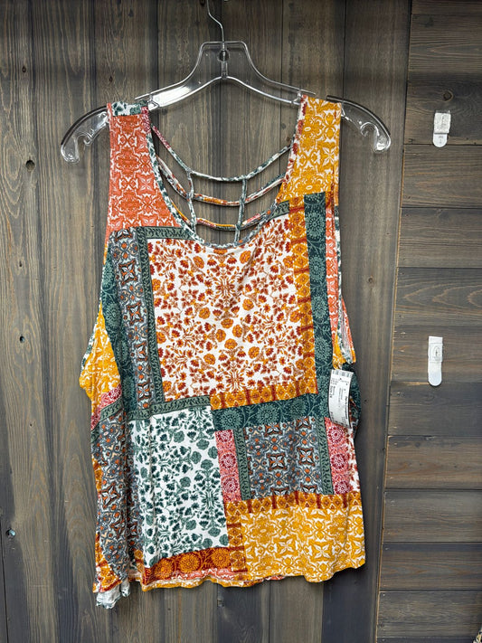 Women's Size 2X Maurices Multi-Color Sleeveless