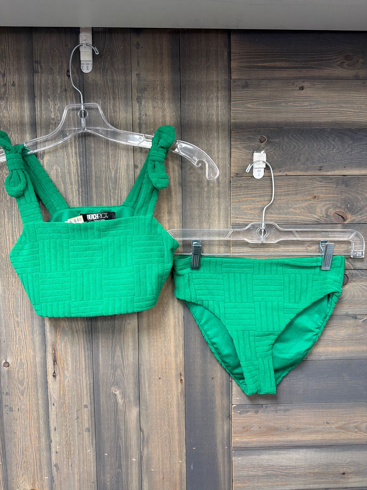 Girl's Size 9/10 BeachRiot Green Swimsuit