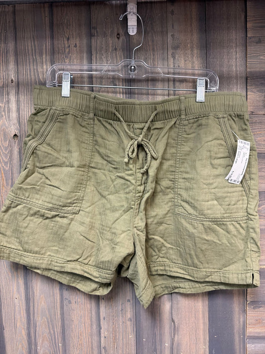 Women's Size Large Old Navy Green Shorts