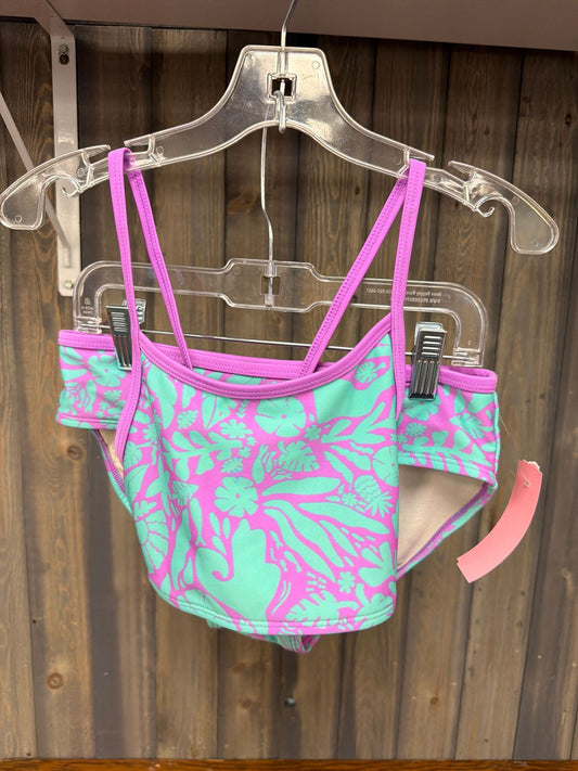 Girl's Size Large Cat & Jack Purple Swimsuit