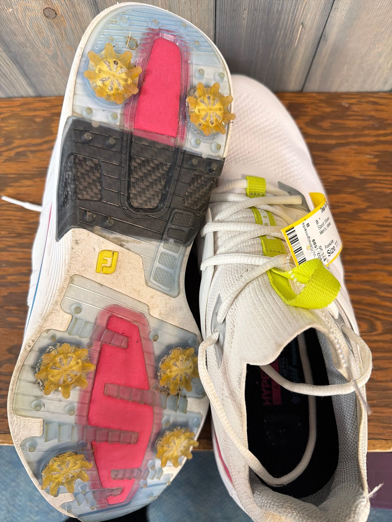 Men's Size 11 FootJoy White Sport Shoes