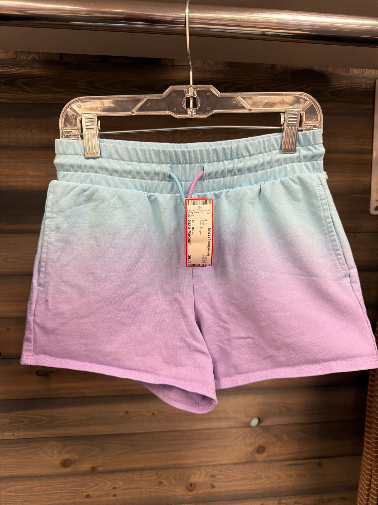 Girl's Size Medium All In Motion Purple Shorts