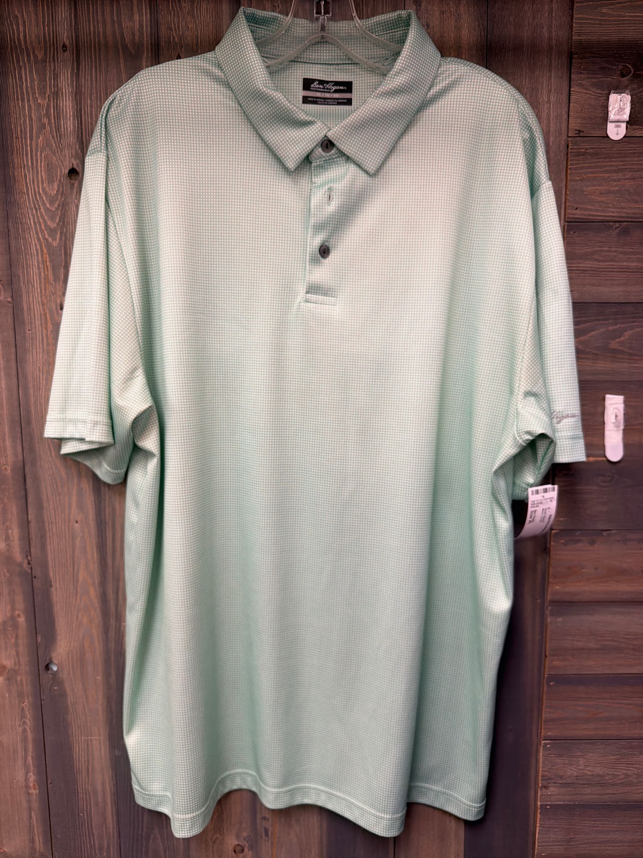 Men's Size XL Ben Hogen Green Short Sleeve