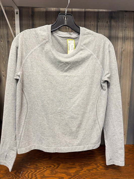 Women's Size S/M Crz Yoga Gray Workout Top