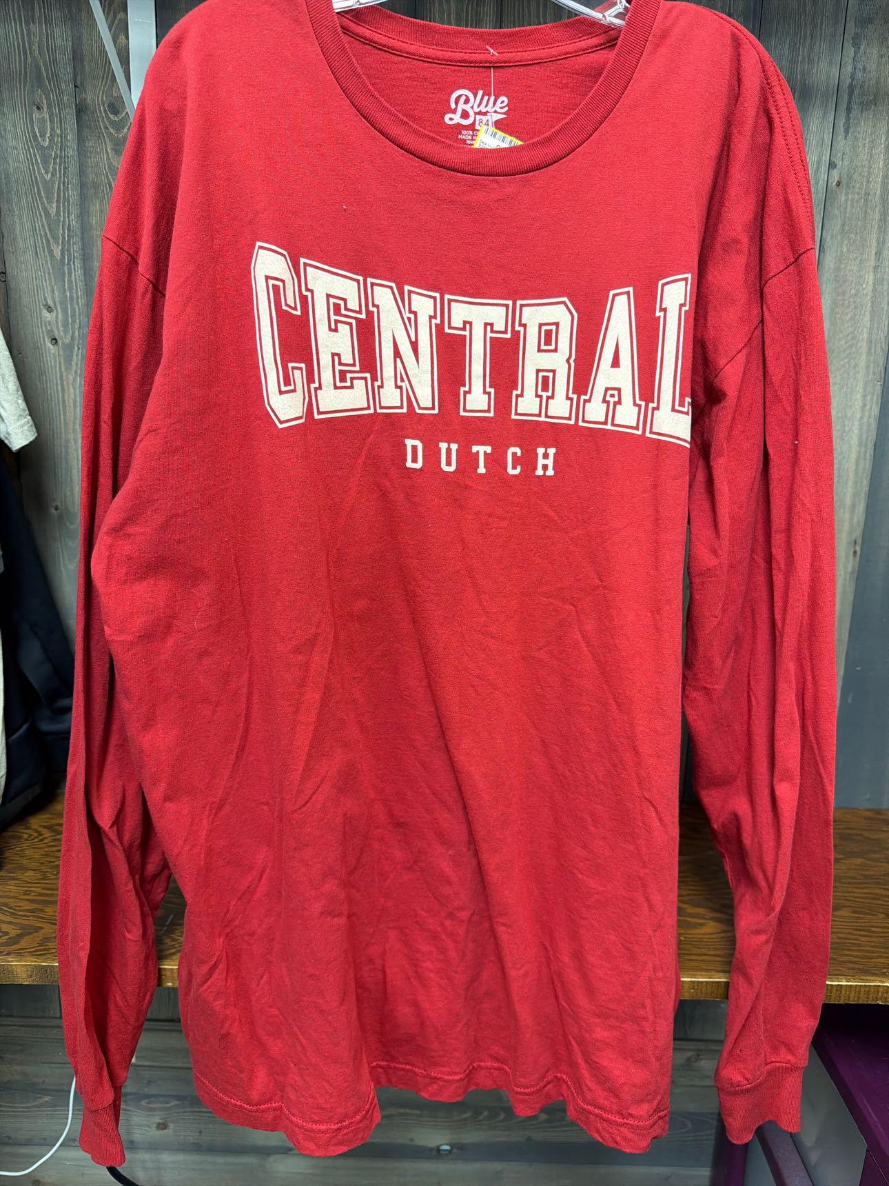 Men's Size XL ISU Burgundy Long Sleeve