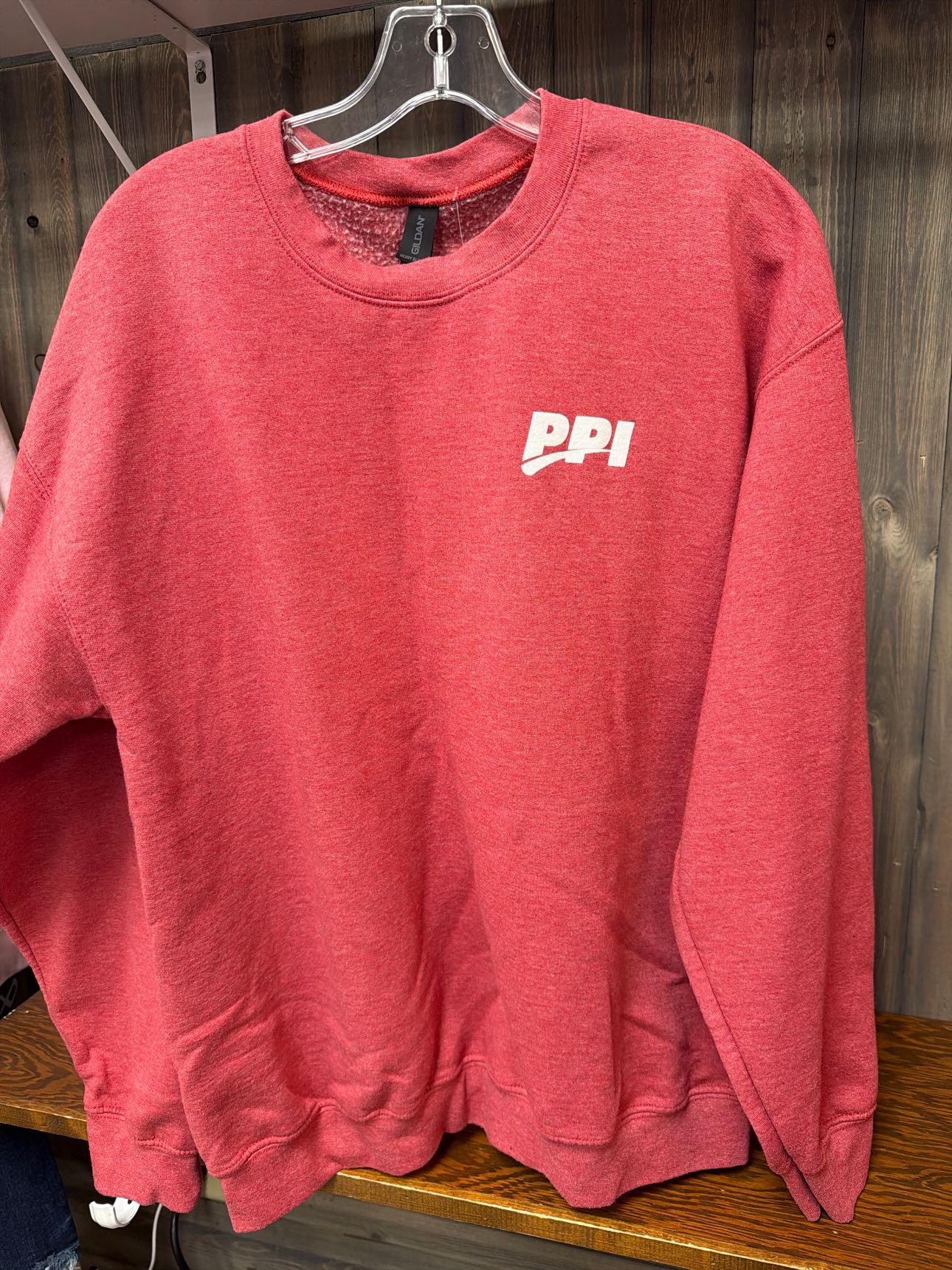 Women's Size Large PPI Red Sweatshirt