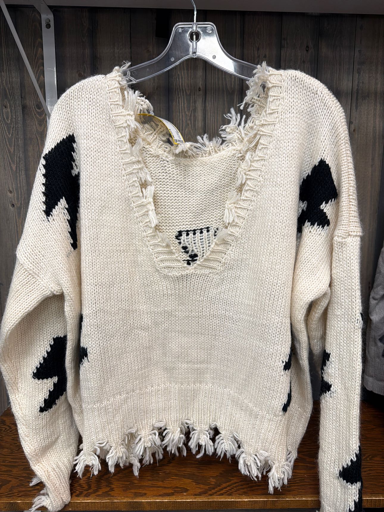 Women's Size Small Misc Off White Sweater