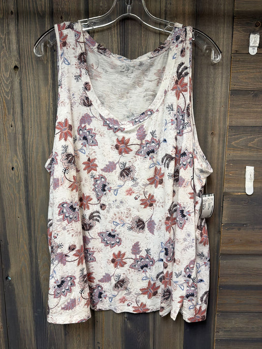 Women's Size 2X Maurices White Sleeveless