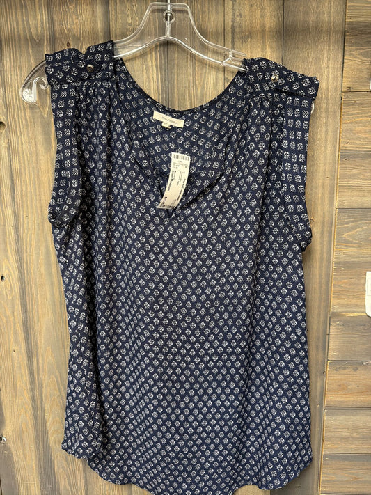 Women's Size Medium Maurices Navy Sleeveless