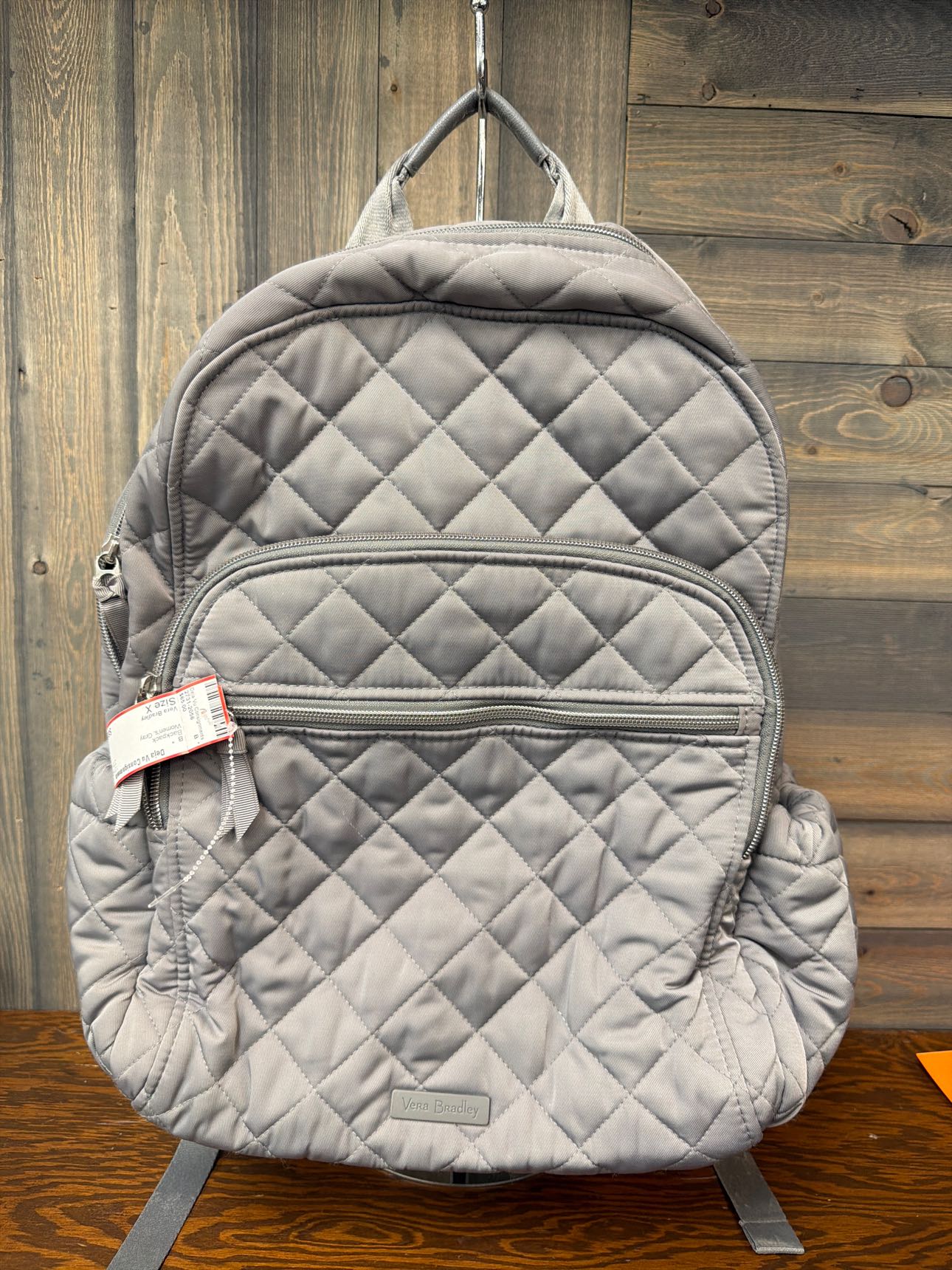 Women's Size X Vera Bradley Gray Backpack