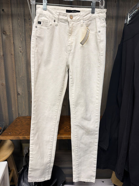 Women's Size 7 Kan Can White Jeans
