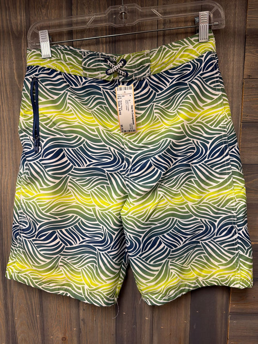 Boy's Size 14/16 Body Glove Green Swim Trunks