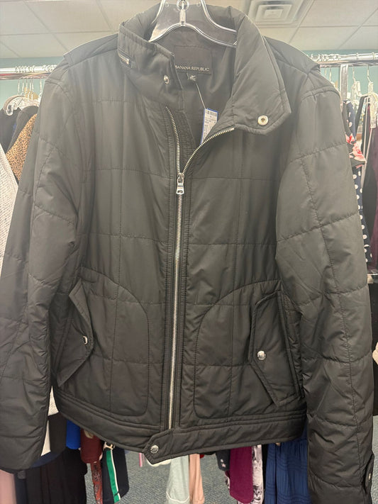 Women's Size Small Banana Republic Black Winter Jacket
