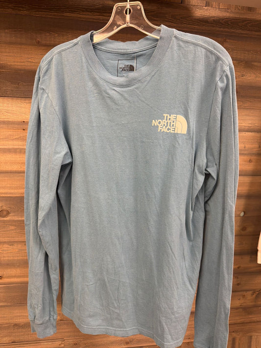 Men's Size Small North Face Blue Long Sleeve